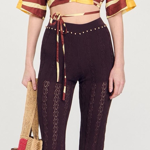 Sandro Pants - Sandro  Volta Knit Pants